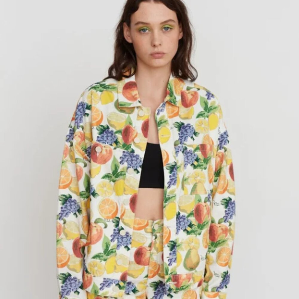 Lazy Oaf | Fruit Salad Jacket | Oversized | Small